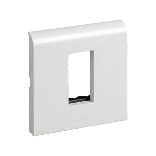 Legrand Myrius 1M White Plate With Frame, 6732 11